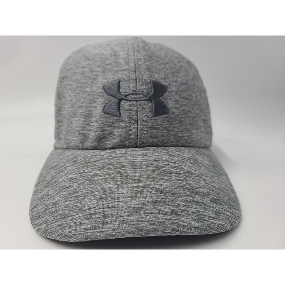 Women Under Armour Strapback Adjustable Hat Cap Polyester Blend Golf Tennis Gray - Picture 2 of 11